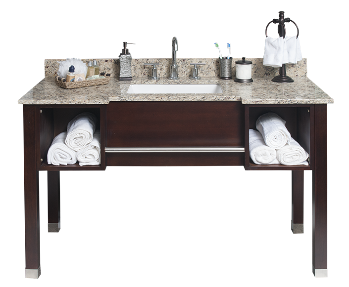 26 Towel Bar Vanity Base at Creation Hospitality