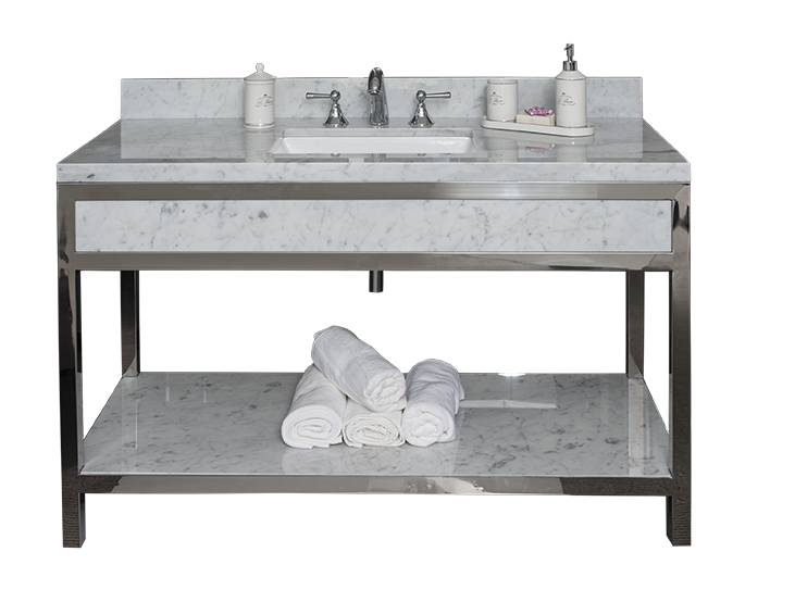 27 Metal Vanity Base at Creation Hospitality