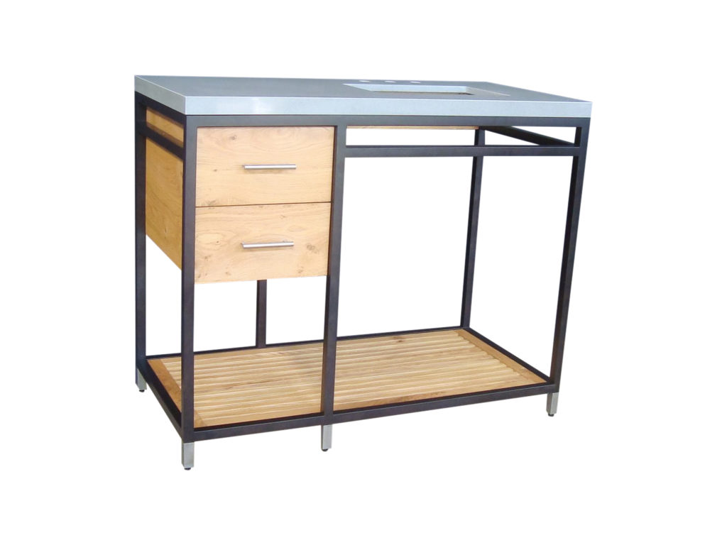 36 Metal Frame Vanity Base at Creation Hospitality